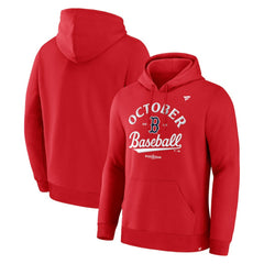 Boston Red Sox Fanatics 2025 MLB Postseason Locker Room Hoodie Clearance