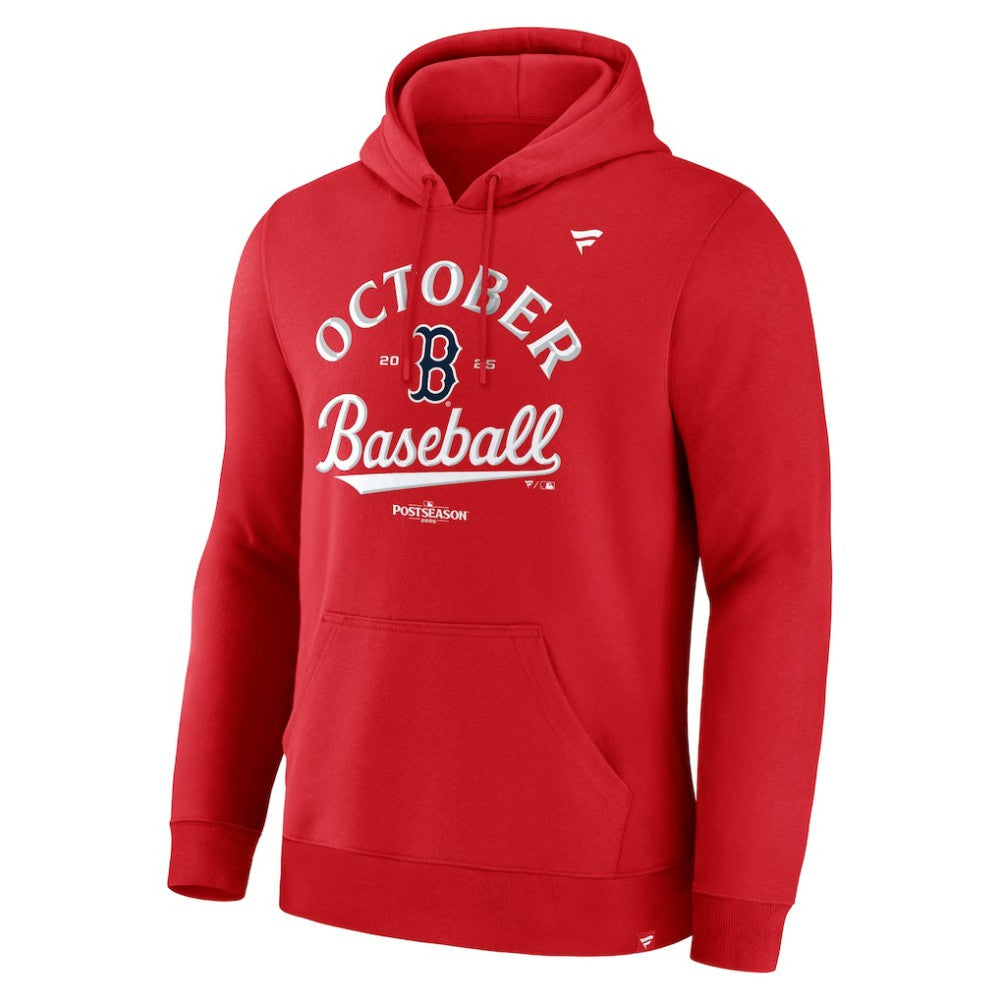 Boston Red Sox Fanatics 2025 MLB Postseason Locker Room Hoodie Clearance