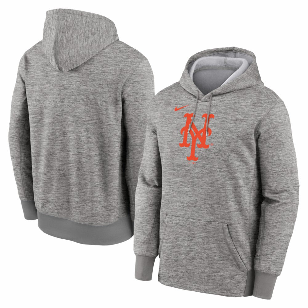 New York Mets Nike Primary Logo Therma Hoodie Clearance