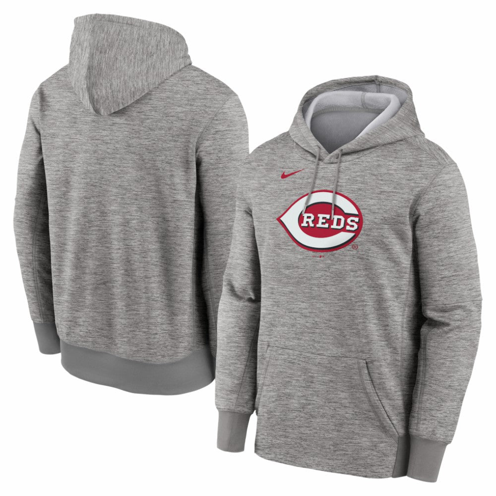 Cincinnati Reds Nike Primary Logo Therma Hoodie Lifestyle