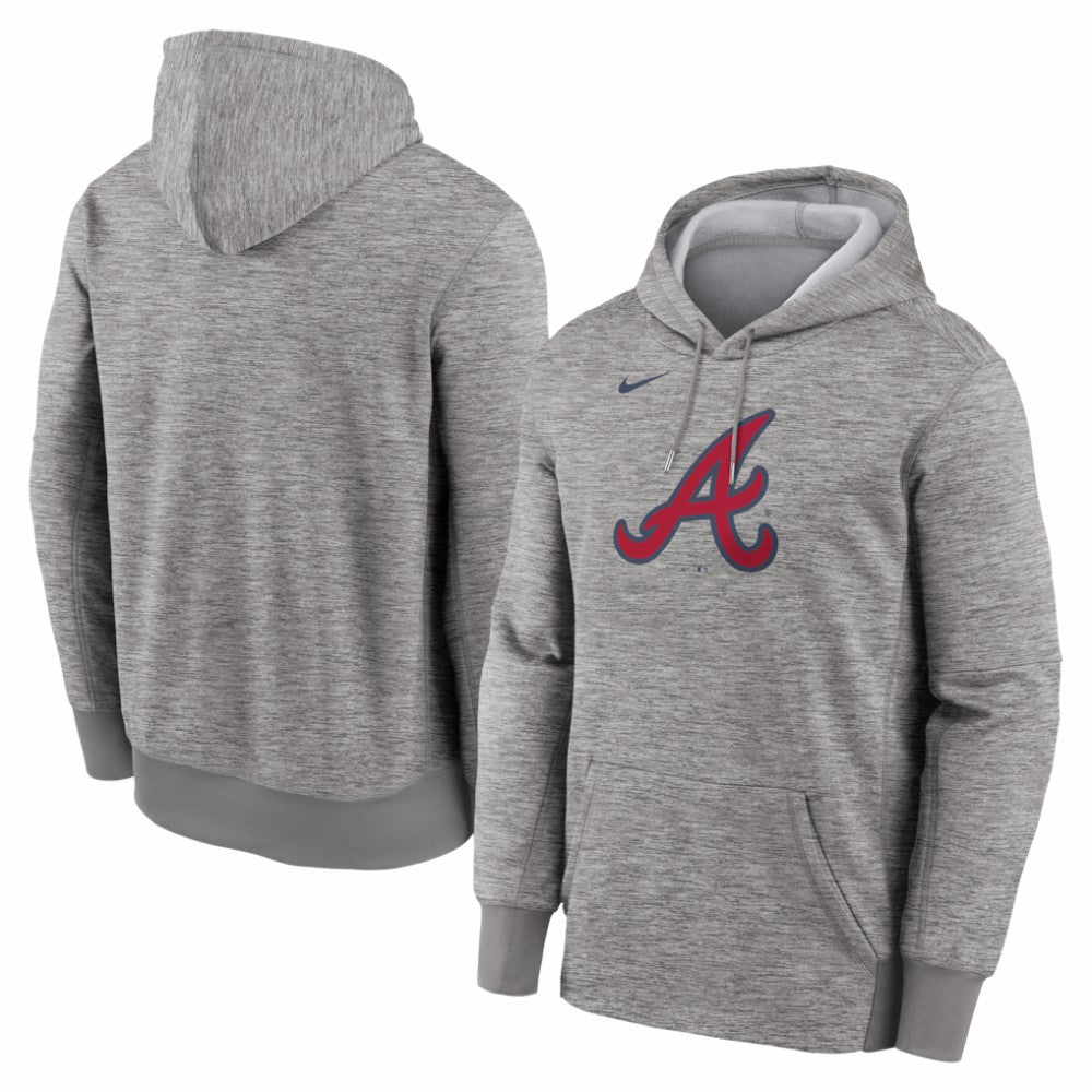 Atlanta Braves Nike Primary Logo Therma Hoodie Lifestyle