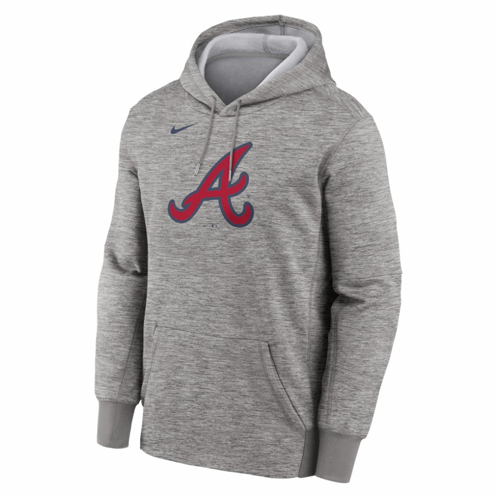Atlanta Braves Nike Primary Logo Therma Hoodie Lifestyle