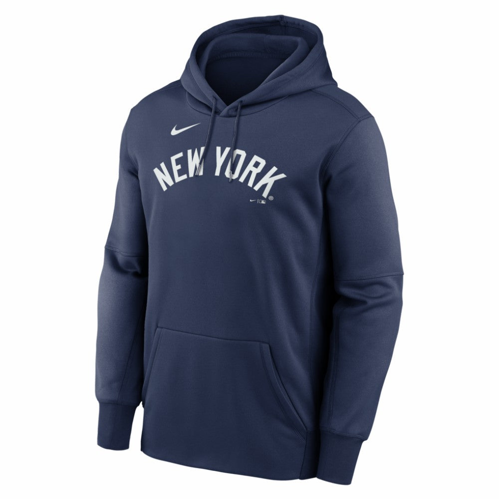 New York Yankees Nike Primary Wordmark Therma Hoodie discount