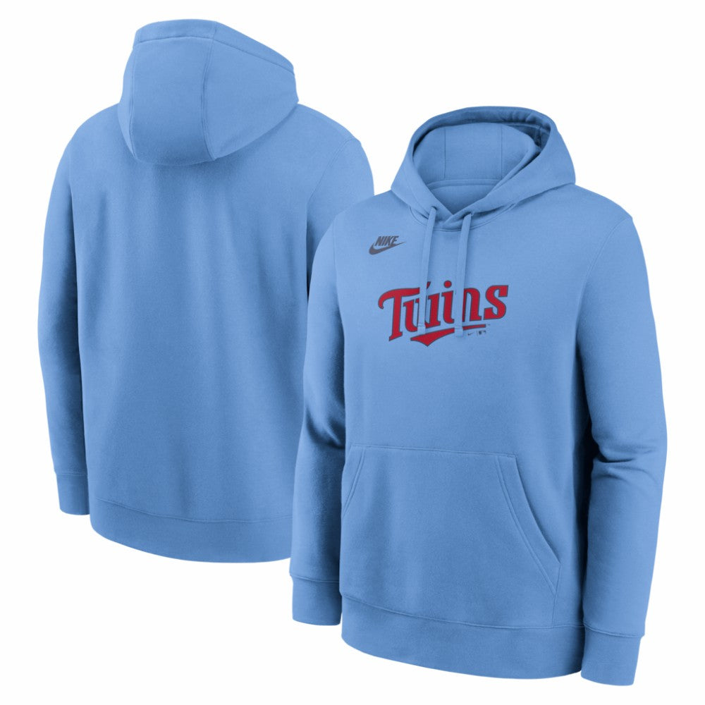 Minnesota Twins Nike Cooperstown Collection Wordmark Club Hoodie On Sale