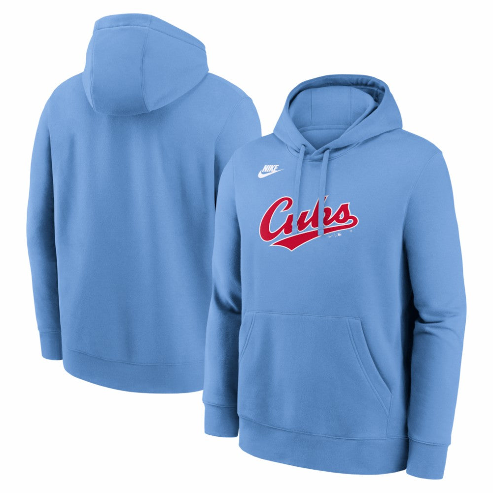 Chicago Cubs Nike Cooperstown Collection Wordmark Club Hoodie Near Me