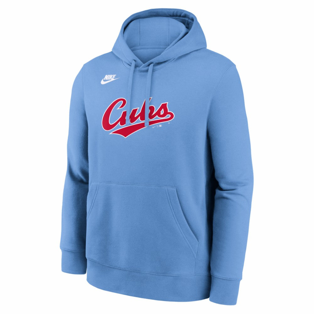 Chicago Cubs Nike Cooperstown Collection Wordmark Club Hoodie Near Me
