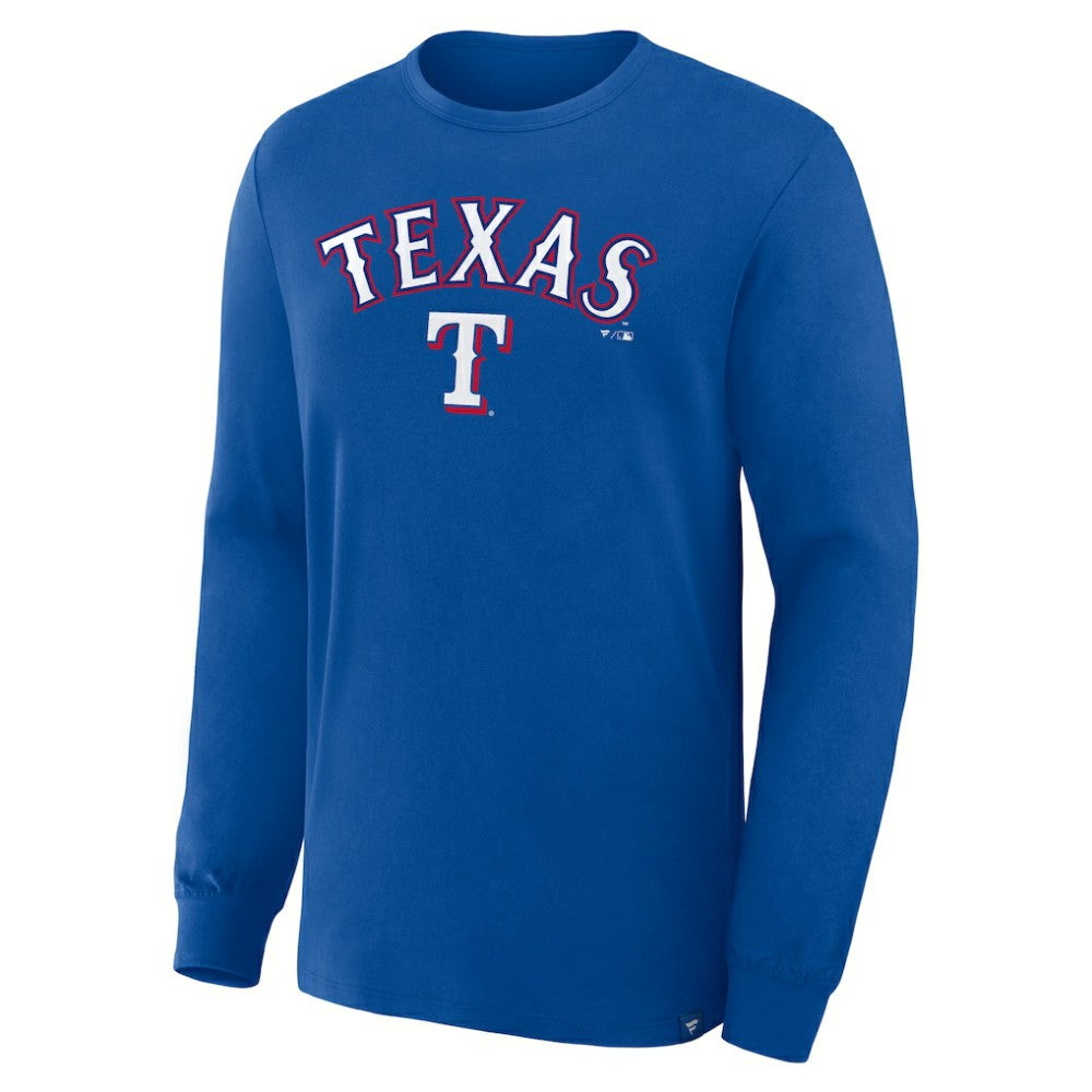 Texas Rangers Fanatics Lock-Up Legacy Long Sleeve T-Shirt Online
