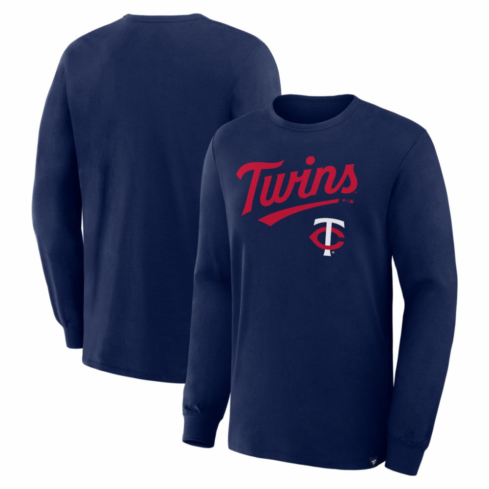 Minnesota Twins Fanatics Lock-Up Legacy Long Sleeve T-Shirt for sale