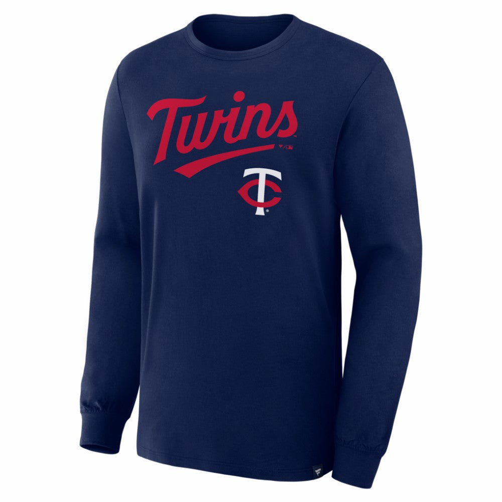 Minnesota Twins Fanatics Lock-Up Legacy Long Sleeve T-Shirt for sale