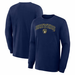 Milwaukee Brewers Fanatics Lock-Up Legacy Long Sleeve T-Shirt Clearance
