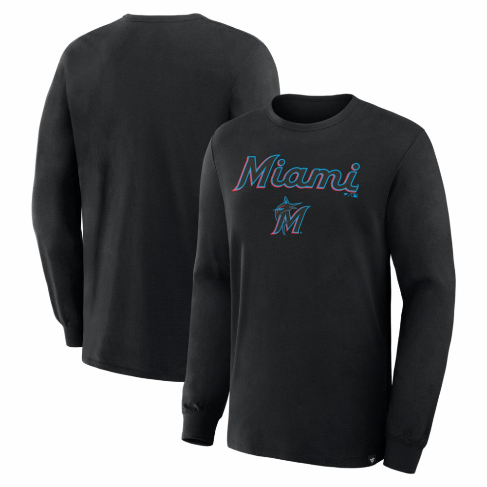 Miami Marlins Fanatics Lock-Up Legacy Long Sleeve T-Shirt Online