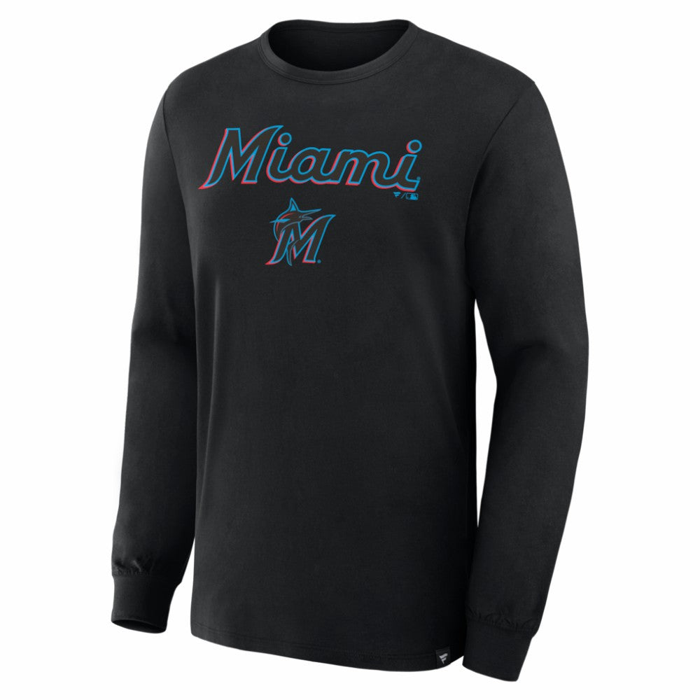 Miami Marlins Fanatics Lock-Up Legacy Long Sleeve T-Shirt Online