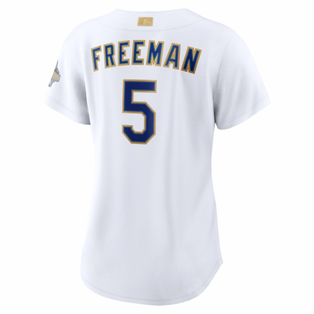 Freddie Freeman Los Angeles Dodgers Nike Women's 2026 Gold Collection Stadium Jersey discount