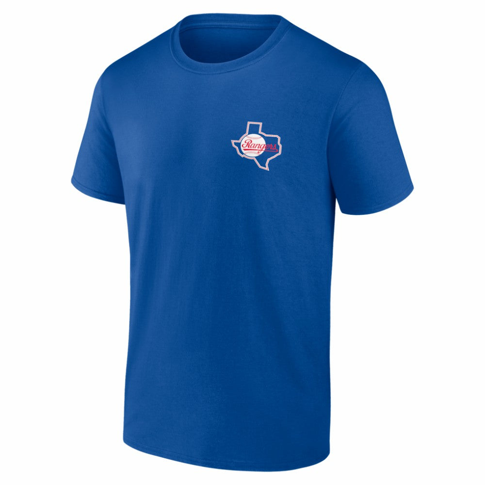 Nolan Ryan Texas Rangers Fanatics Retired Player Nickname Name & Number T-Shirt Lifestyle