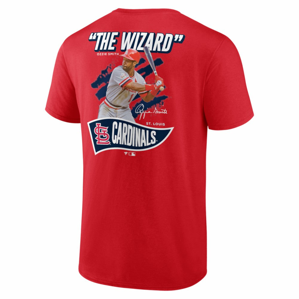 Ozzie Smith St. Louis Cardinals Fanatics Retired Player Nickname Name & Number T-Shirt Lifestyle