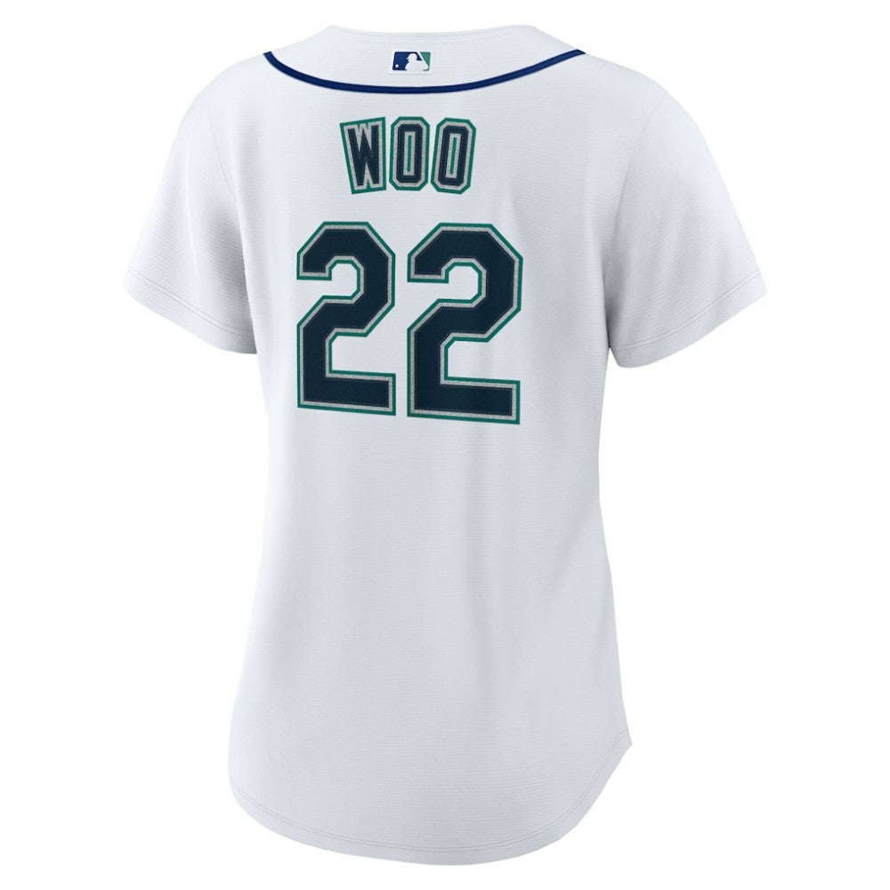 Bryan Woo Seattle Mariners Nike Women's Home Replica Jersey Clearance