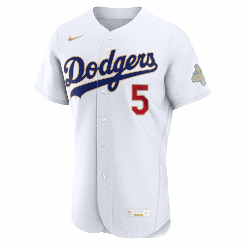 Freddie Freeman Los Angeles Dodgers Nike 2026 Gold Collection Authentic Jersey Online