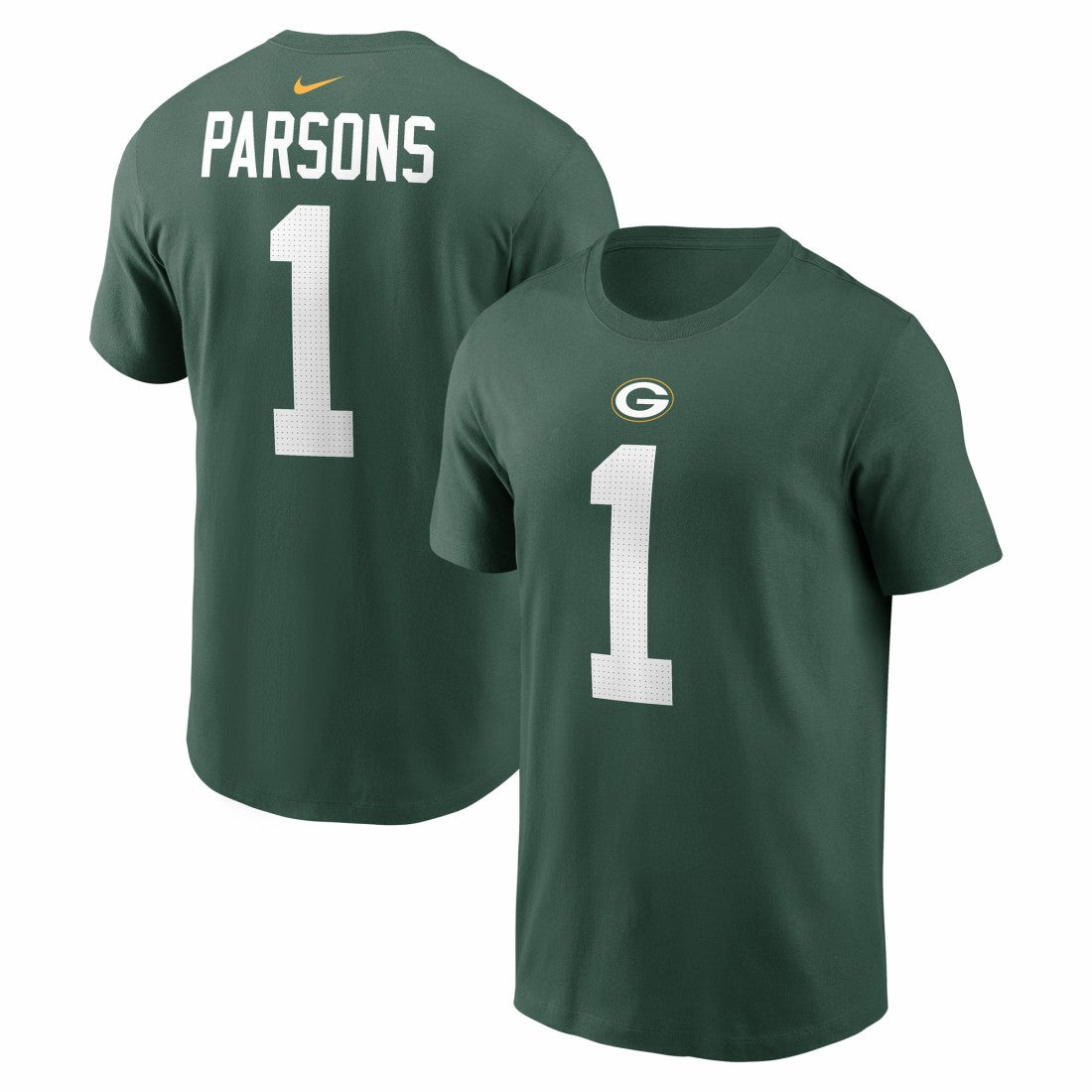 Micah Parsons Green Bay Packers Name & Number T-Shirt Green - Nike
