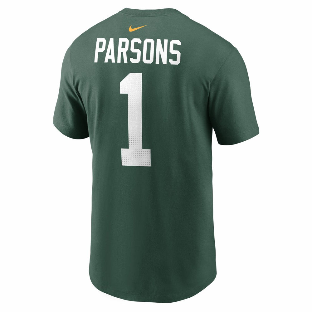 Micah Parsons Green Bay Packers Name & Number T-Shirt Green - Nike