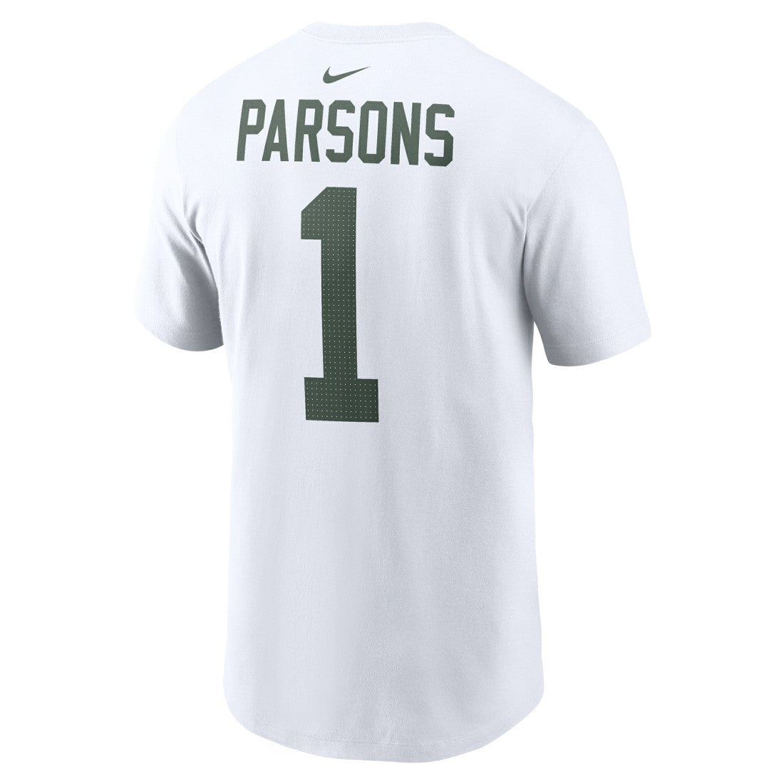Micah Parsons Green Bay Packers Player Name & Number T-Shirt White - Nike