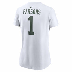 Micah Parsons Green Bay Packers Women's Player Name & Number T-Shirt White - Nike