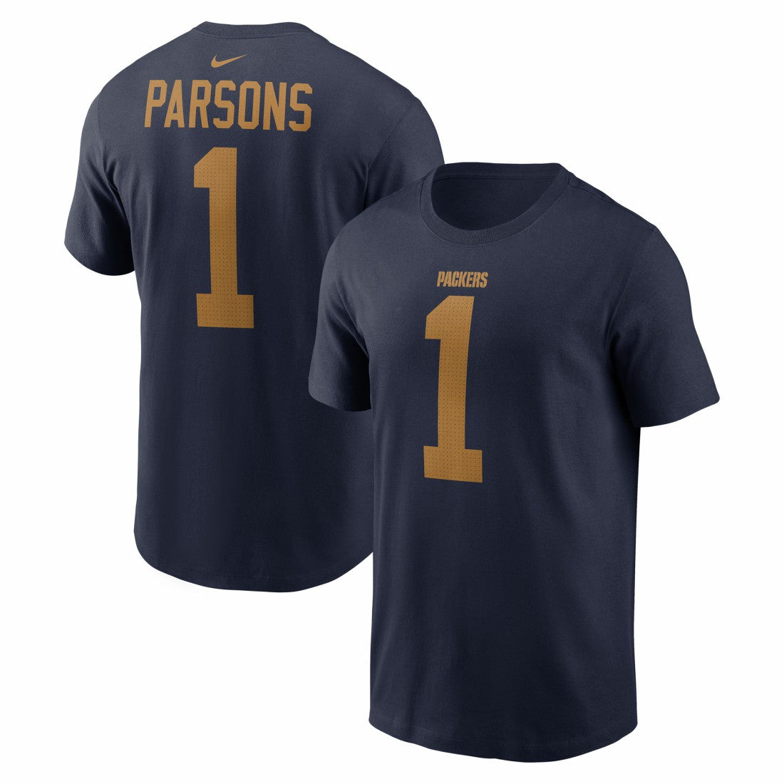 Micah Parsons Green Bay Packers The 1923 Classic Name & Number T-Shirt Navy - Nike