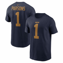 Micah Parsons Green Bay Packers The 1923 Classic Name & Number T-Shirt Navy - Nike