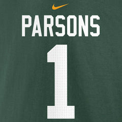 Micah Parsons Green Bay Packers Player Name & Number Fleece Hoodie Green - Nike