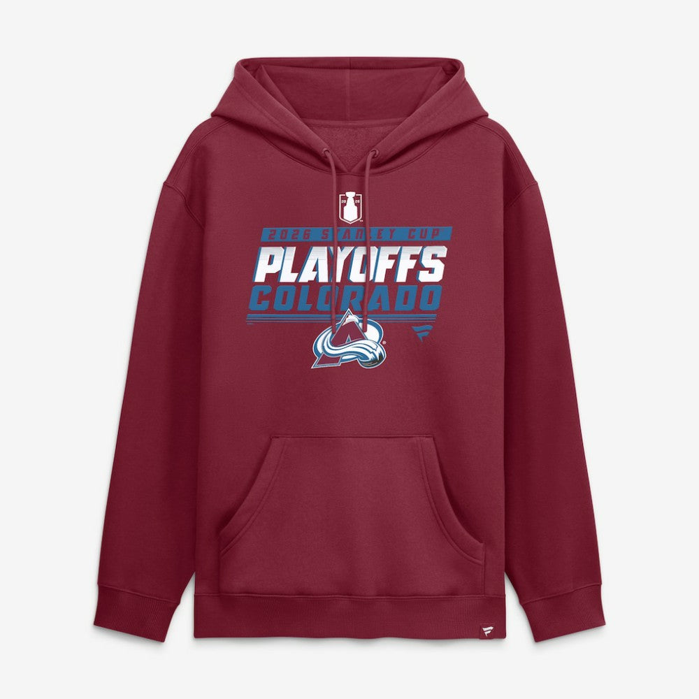 Colorado Avalanche - Fanatics 2026 Stanley Cup Playoffs Hoodie Burgundy