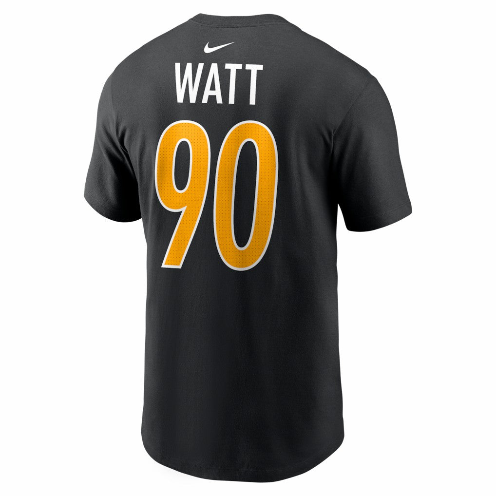 T.J. Watt Pittsburgh Steelers Carbon Name & Number T-Shirt Black - Nike