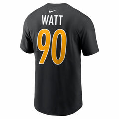 T.J. Watt Pittsburgh Steelers Carbon Name & Number T-Shirt Black - Nike