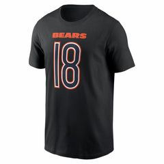 Caleb Williams Chicago Bears Carbon Name & Number T-Shirt Black - Nike