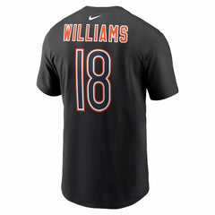 Caleb Williams Chicago Bears Carbon Name & Number T-Shirt Black - Nike