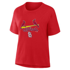 St. Louis Cardinals Fanatics Women's Lockup Legacy T-Shirt Lifestyle