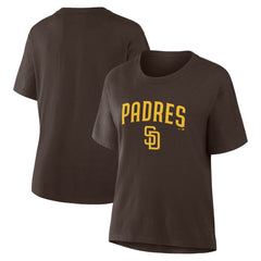 San Diego Padres Fanatics Women's Lockup Legacy T-Shirt Sale
