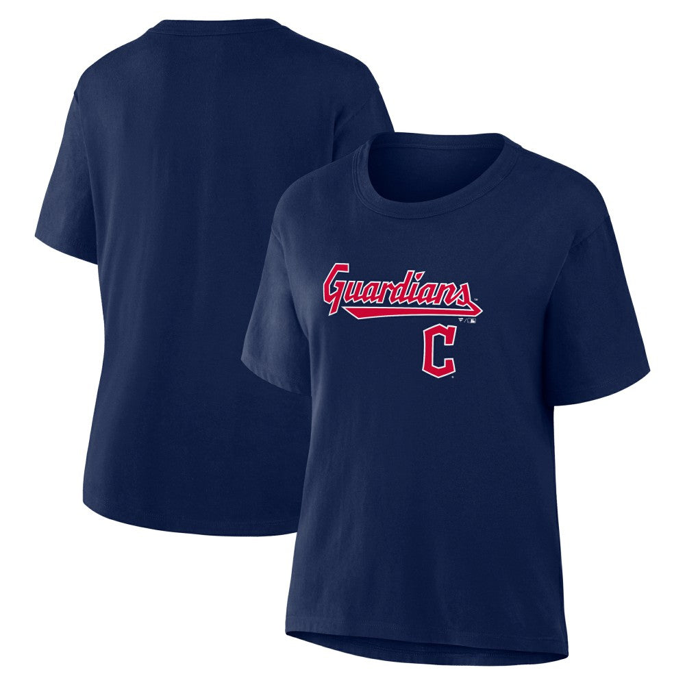 Cleveland Guardians Fanatics Women's Lockup Legacy T-Shirt for sale