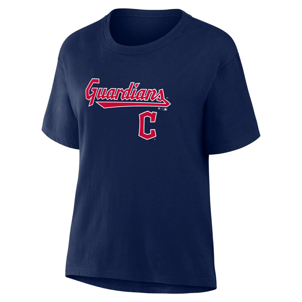Cleveland Guardians Fanatics Women's Lockup Legacy T-Shirt for sale