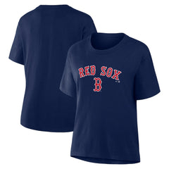 Boston Red Sox Fanatics Women's Lockup Legacy T-Shirt Lifestyle