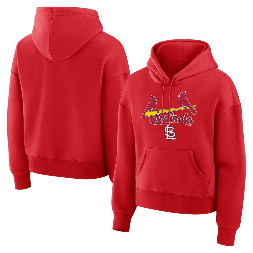 St. Louis Cardinals Fanatics Women's Lockup Legacy Fleece Hoodie Lifestyle
