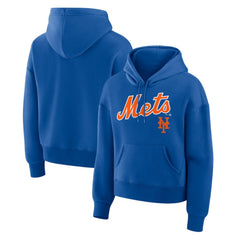 New York Mets Fanatics Women's Lockup Legacy Fleece Hoodie for sale
