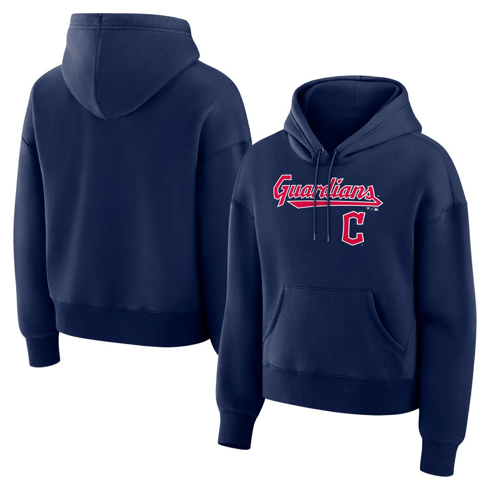 Cleveland Guardians Fanatics Women's Lockup Legacy Fleece Hoodie On Sale