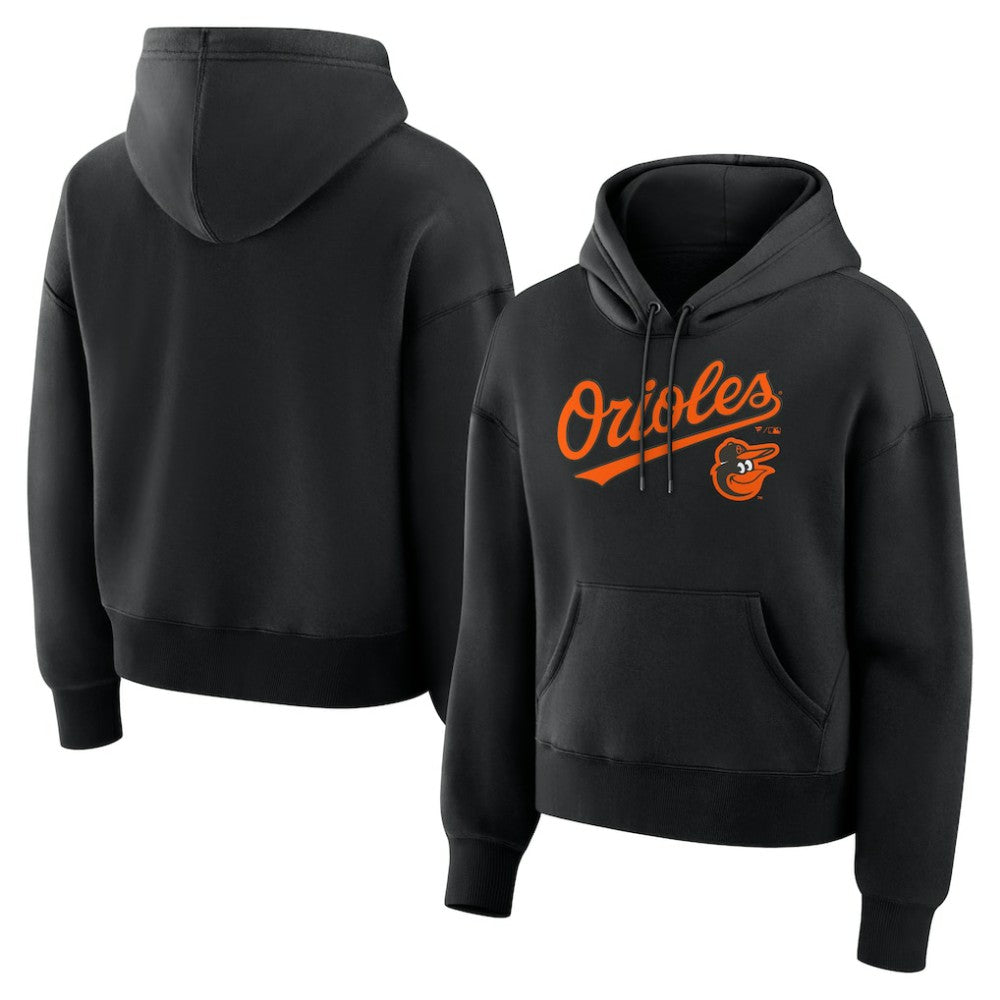 Baltimore Orioles Fanatics Women's Lockup Legacy Fleece Hoodie On Sale