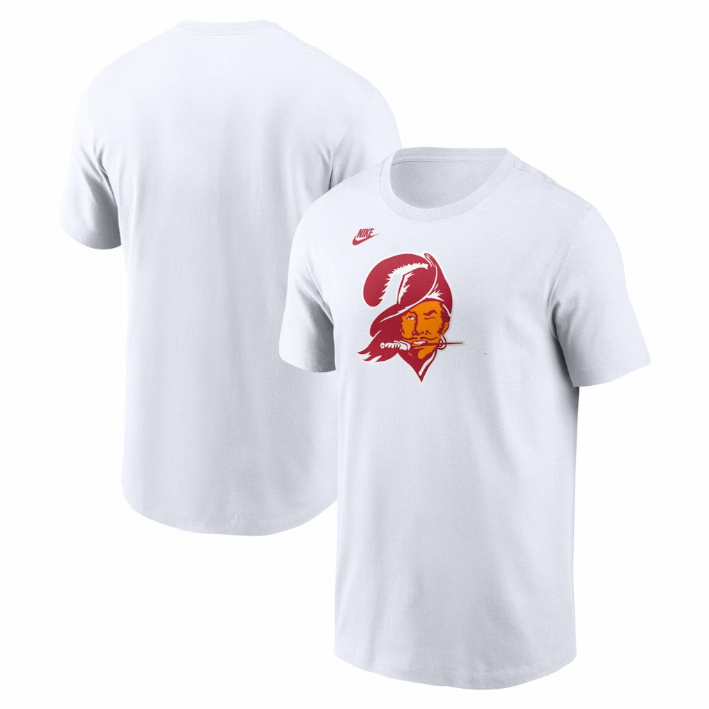 Tampa Bay Buccaneers Bucco Bruce Club T-Shirt White - Nike