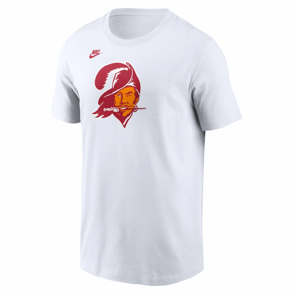 Tampa Bay Buccaneers Bucco Bruce Club T-Shirt White - Nike