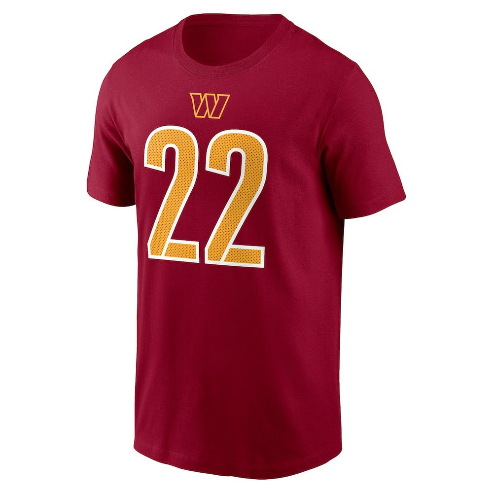 Jacory Croskey-Merritt Washington Commanders Player Name & Number T-Shirt Burgundy - Nike