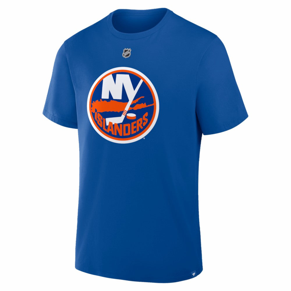 Matthew Schaefer New York Islanders - Fanatics Authentic Stack Name & Number T-Shirt Royal