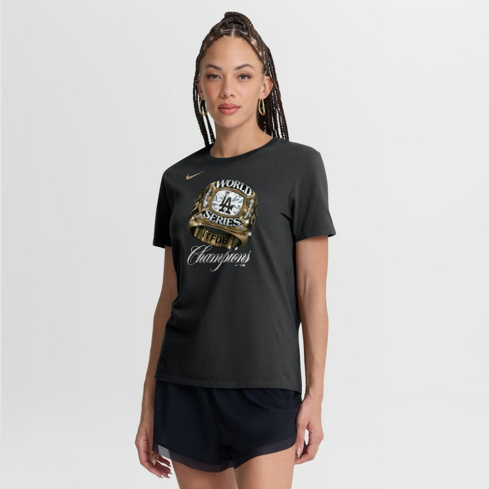 Los Angeles Dodgers Nike Women's 2026 Gold Collection Graphic T-Shirt Sale