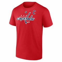 Alexander Ovechkin Washington Capitals Fanatics Authentic Stack Name & Number T-Shirt Red