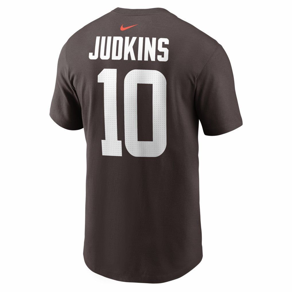 Quinshon Judkins Cleveland Browns Name & Number T-Shirt Brown - Nike