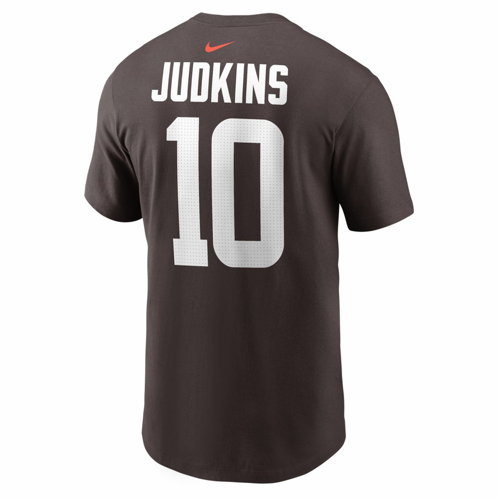Quinshon Judkins Cleveland Browns Name & Number T-Shirt Brown - Nike